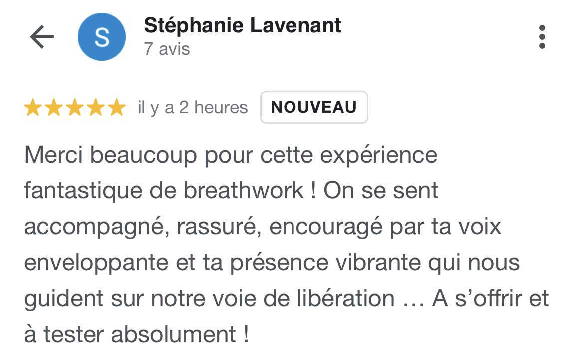 Témoignage Stéphanie Lavenant